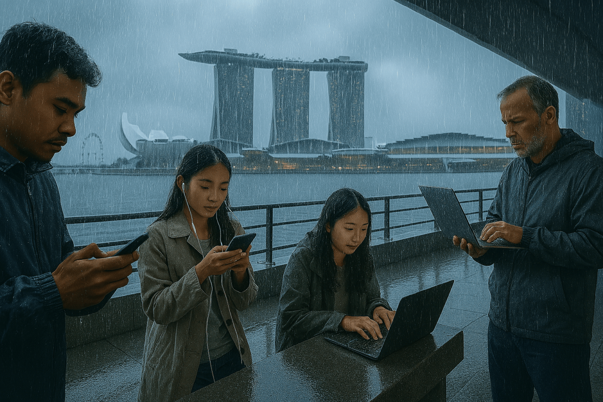 tips to protect devices during moonsoon season in SIngapore